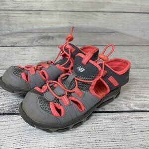 New Balance Adirondack Gray Coral Sports Sandals Size 11